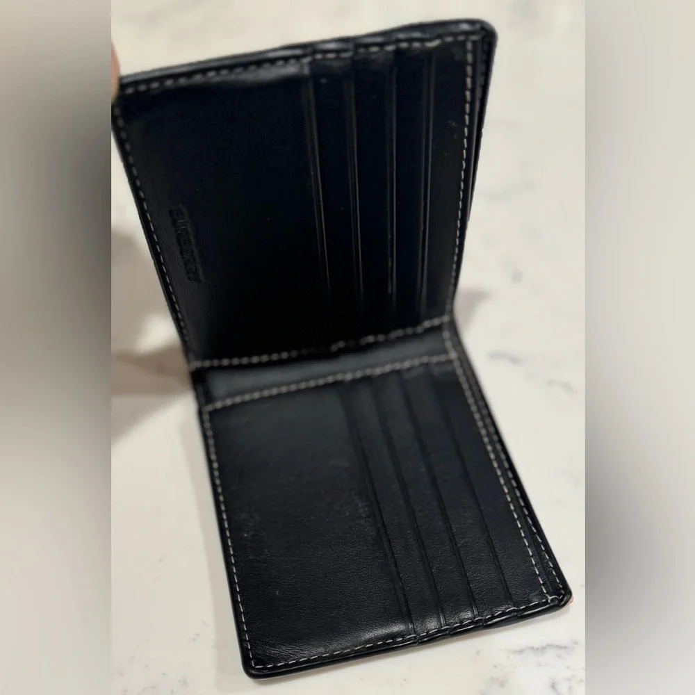 BURBERRY Check Bifold Wallet